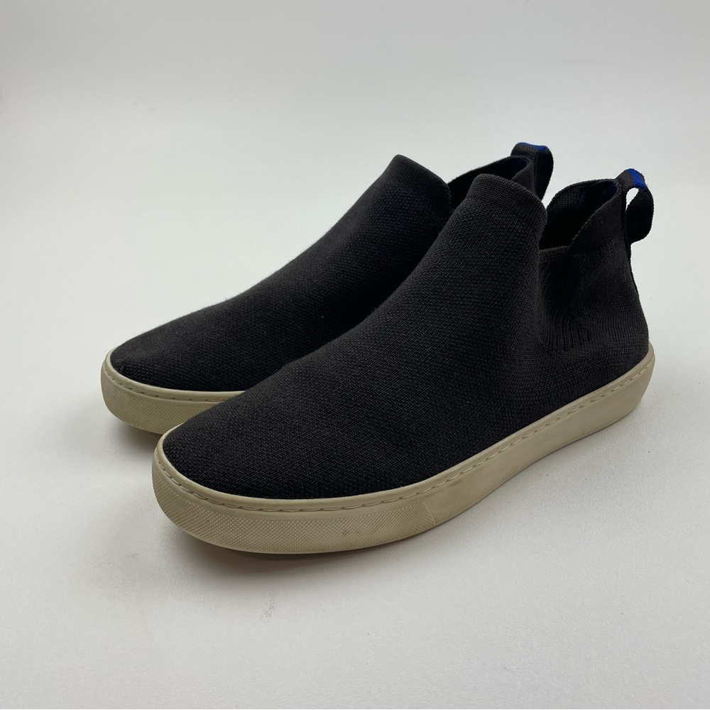 Rothy's Black Chelsea Boots Slip On Comfort Women's Size 8.5